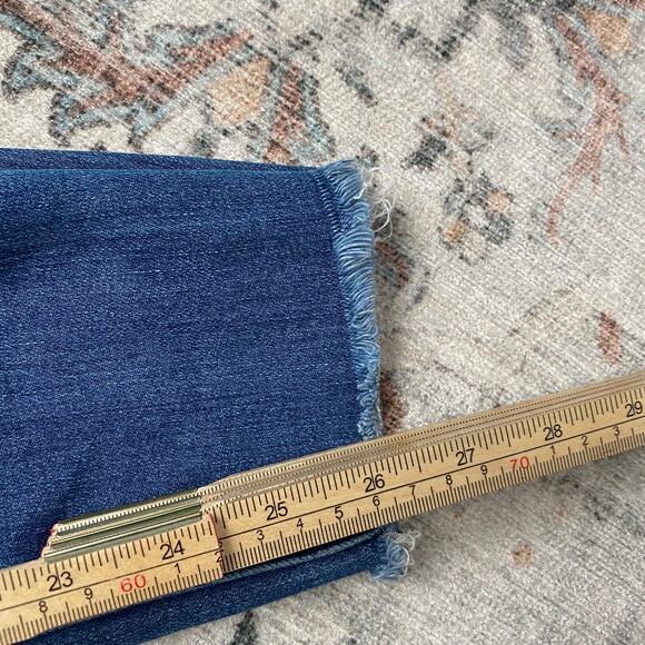 Madewell Skinny Skinny Jeans Distressed Dark Wash Women's 29 - Picture 8 of 8